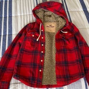 Hollister flannel jacket